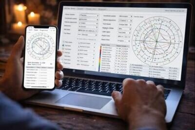 Astrologie Apps auf einem Bildschirm