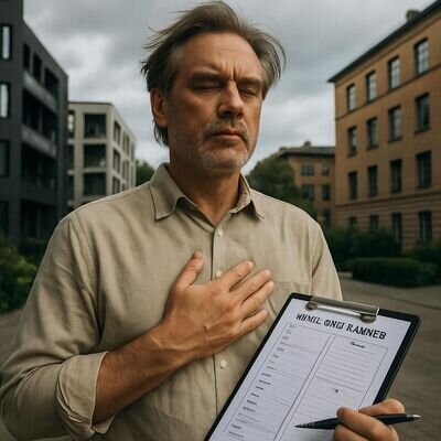 Eine Person macht eine kurze Pause und &uuml;berpr&uuml;ft den Ritualplaner als alltagstauglichen Reset.