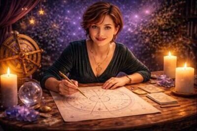 Das Beziehungschart einer Astrologin