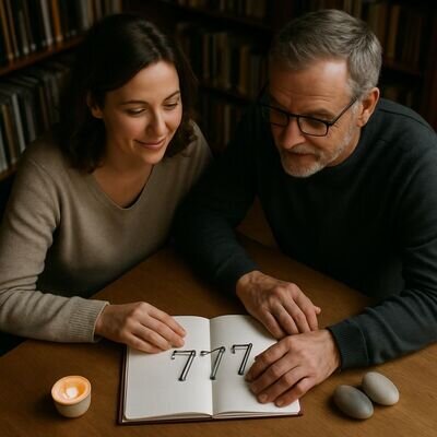 Zwei Menschen im Gespr&auml;ch in ruhiger Atmosph&auml;re, Symbol f&uuml;r Vertrauen und Klarheit.