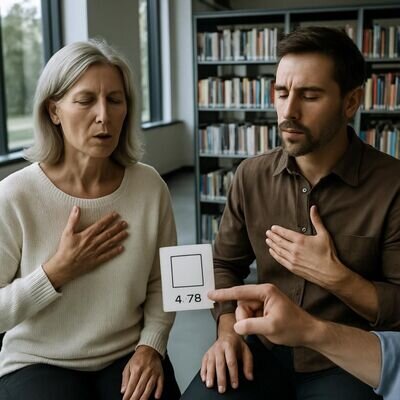 Atemmeditation: Box-Breathing und 4-7-8