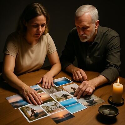 Vision Board als Ritual: So laedt du dein Board mit Intention auf