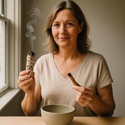 Raeucherwerk richtig nutzen: Salbei & Palo Santo