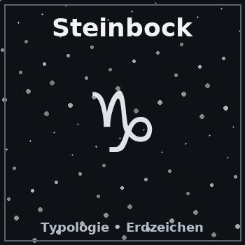 Typologie Sternzeichen Steinbock 